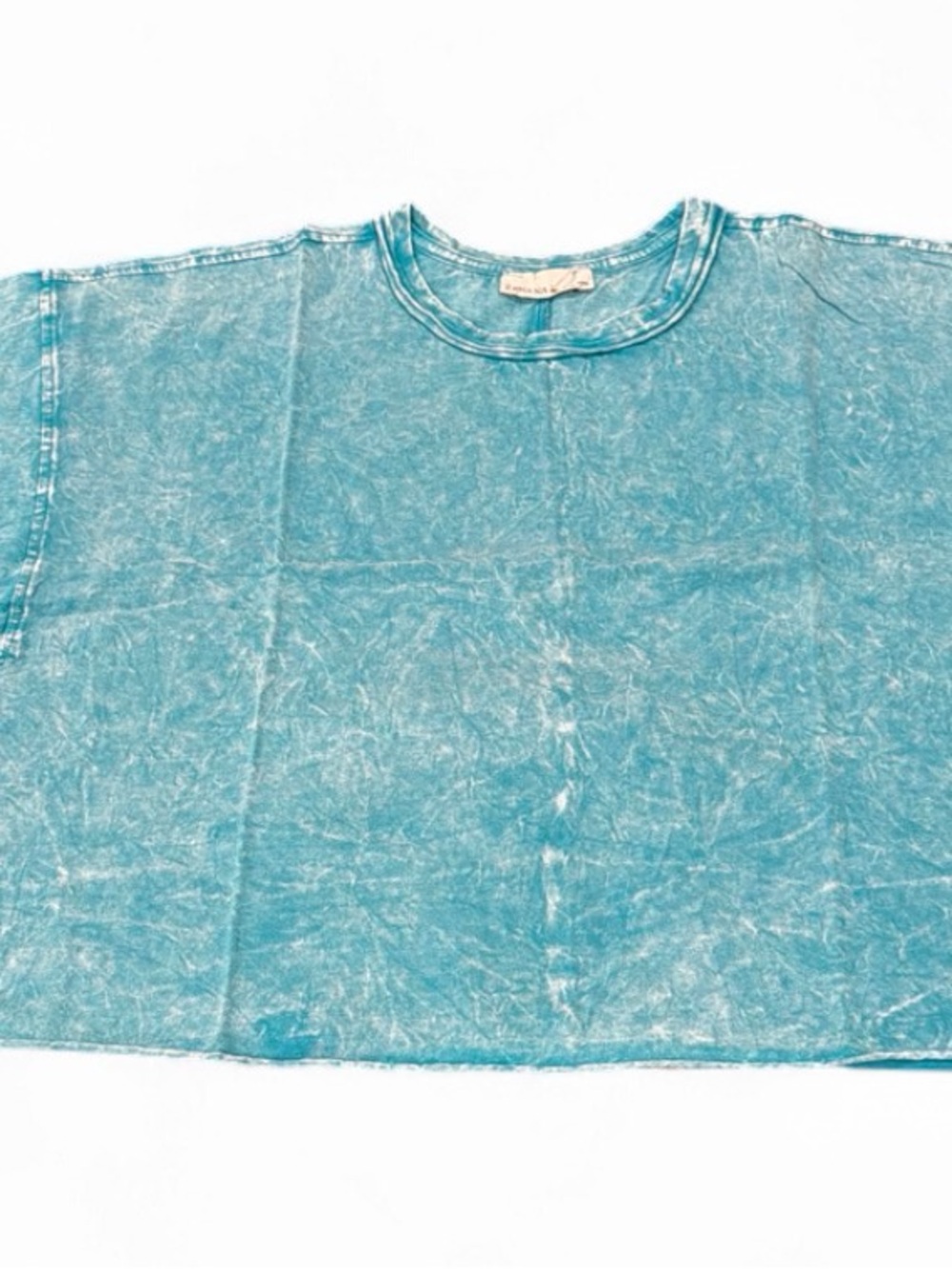 ZENANA TEAL tie-dye oversized tee #tiedye #oversized
